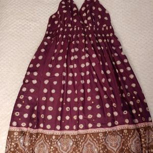 No Boundaries Halter Sundress - Medium